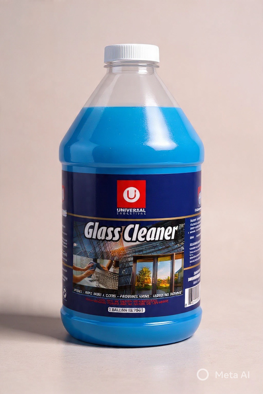GLASS CLEANER, 1 GAL,